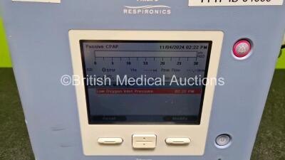 Philips Respironics Trilogy 202 Ventilator Software Version 14.2.04 (Powers Up) with Hose *SN TV0110504* - 2