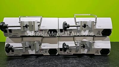 Job Lot Including 2 x Arcomed AG Syramed uSP 6000 Syringe Pumps and 2 x Arcomed AG Volumed uVP7000 (All Power Up) *SN 71096612 / 71086026 / 61126295 / 61126250* - 9