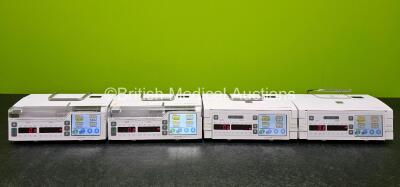 Job Lot Including 2 x Arcomed AG Syramed uSP 6000 Syringe Pumps and 2 x Arcomed AG Volumed uVP7000 (All Power Up) *SN 71076997 / 61126256 / 61126278 / 71086003*