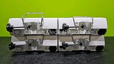 Job Lot Including 2 x Arcomed AG Syramed uSP 6000 Syringe Pumps and 2 x Arcomed AG Volumed uVP7000 (All Power Up) *SN 61126283 / 61086102 /71086004 / 71076979* - 9