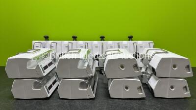 Job Lot Including 4 x Arcomed AG Syramed uSP 6000 Syringe Pumps, 4 x Arcomed AG Volumed uVP7000 and 1 x Arcomed AG UniQueDoc Docking Station (All Power Up) *SN 61126282 / 61126293 / 61126272 / 61086111 / 71096640 / 71096606 / 71096597 / 71096624* - 8