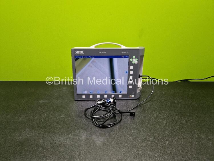 Storz 200450 20 tele pack X Endoscopy System Model 20045020 (Powers Up) with Storz telecam 20212030 PAL Camera Head *SN YY1698*