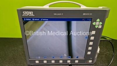 Storz 200450 20 tele pack X Endoscopy System Model 20045020 (Powers Up) with Storz telecam 20212030 PAL Camera Head *SN YY1698* - 2