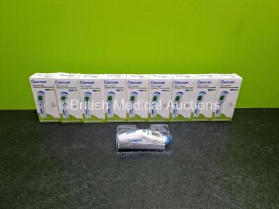 9 x Berrcom JXB-182 Non Contact Infrared Thermometers *Mfd - 2020* (Like New In Box)