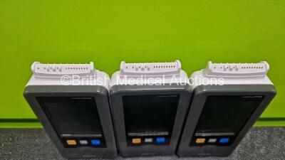3 x Philips IntelliVue MX40 Wearable Patient Monitors *Mfd - 2023* (Untested Due to No Batteries) - 3