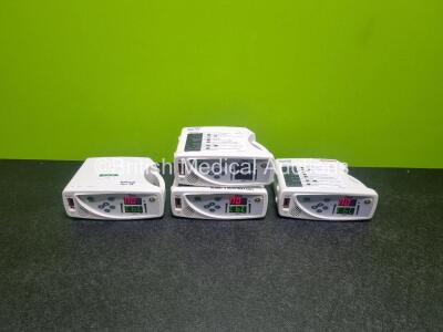 4 x Masimo Set Rad 8 Signal Extraction Pulse Oximeters (All Power Up)