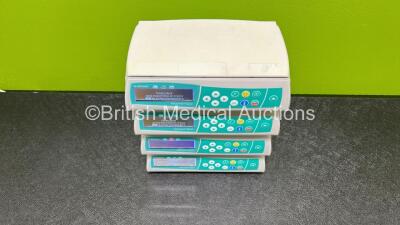 4 x B.Braun Infusomat Space Infusion Pumps (3 x Power Up and 1 x Powers Up with Blank Screen - See Photos) *Stock Power Supply Used - Stock Power Supply Not Included* *RI* - 2