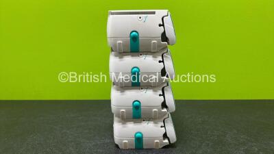 4 x B.Braun Infusomat Space Infusion Pumps (3 x Power Up and 1 x Powers Up with Blank Screen - See Photos) *Stock Power Supply Used - Stock Power Supply Not Included* *RI* - 5