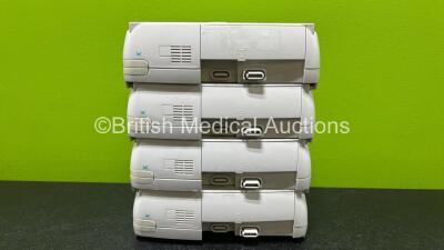 4 x B.Braun Infusomat Space Infusion Pumps (All Power Up, 1 x Missing Battery and 1 x Faulty Door - See Photos) *Stock Power Supply Used - Stock Power Supply Not Included* *RI* - 7