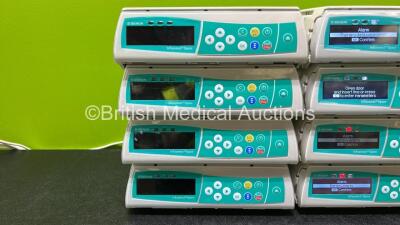 8 x B.Braun Infusomat Space Infusion Pumps (All Power Up and 1 x Missing Battery - See Photos) *Stock Power Supply Used - Stock Power Supply Not Included* *RI* - 3