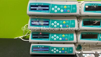 8 x B.Braun Infusomat Space Infusion Pumps (All Power Up and 1 x Missing Battery - See Photos) *Stock Power Supply Used - Stock Power Supply Not Included* *RI* - 4