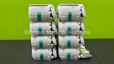 8 x B.Braun Infusomat Space Infusion Pumps (All Power Up and 1 x Missing Battery - See Photos) *Stock Power Supply Used - Stock Power Supply Not Included* *RI* - 5