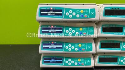 8 x B.Braun Infusomat Space Infusion Pumps (All Power Up and 1 x Missing Battery - See Photos) *Stock Power Supply Used - Stock Power Supply Not Included* *RI* - 3