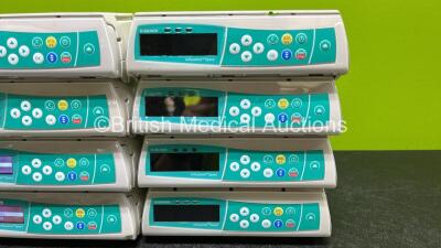 8 x B.Braun Infusomat Space Infusion Pumps (All Power Up and 1 x Missing Battery - See Photos) *Stock Power Supply Used - Stock Power Supply Not Included* *RI* - 4