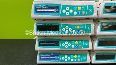 8 x B.Braun Infusomat Space Infusion Pumps (All Power Up and 1 x Faulty Screen - See Photos) *Stock Power Supply Used - Stock Power Supply Not Included* *RI* - 3