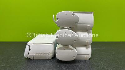 Job Lot Including 3 x B.Braun Perfusor Space Syringe Pumps (All Power Up, 1 x Damaged Case and 1 x Missing Battery - See Photo) with 3 x Power Supplies and 1 x B.Braun Infusomat Space Infusion Pump with 1 x Pole Clamp (Powers Up) *RI* - 7