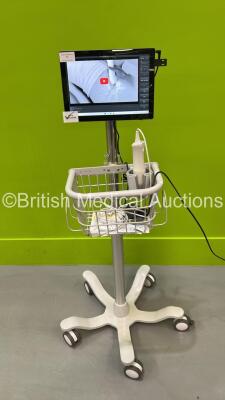 VitaCon VitaScan LT Ultrasound Bladder Scanner Software Version - 4.5.4.21 with Transducer / Probe and Power Supply on Stand (Powers Up) *01960*