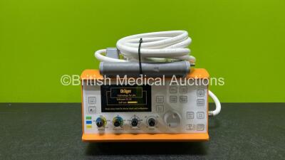 Drager Oxylog 3000 Transport Ventilator Software Version 01.24 Ref 2M86955-13 *Mfd 2008* with 1 x Hose (Powers Up) *SN SRZF-0088*