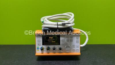Drager Oxylog 3000 Transport Ventilator Software Version 01.24 Ref 2M86955-11 *Mfd 2007* with 1 x Hose (Powers Up) *SN SRYC-0144*