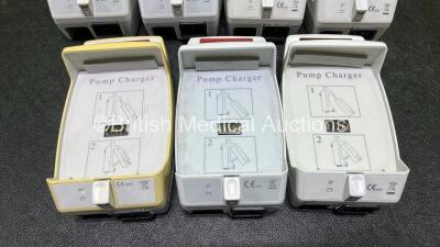 Job Lot Including 5 x CME McKinley BodyGuard 595 Nerve Block / Wound Infiltration Infusion Pumps (All Power Up, 1 x Mark on Screen and 3 x Missing Batteries) , 4 x McKinley 545 Bodyguard Epidural Infusion Pumps (All Power Up, 1 x Mark On Screen and 3 x Mi - 5