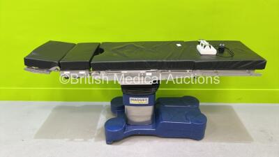 Maquet AlphaMaxx Electric Operating Table with Controller and Charger (Powers Up)