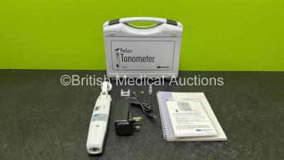 Clement Clarke International Perkins Mk3 Tonometer *Mfd 2014* with Accessories in Case *SN 0909T3*