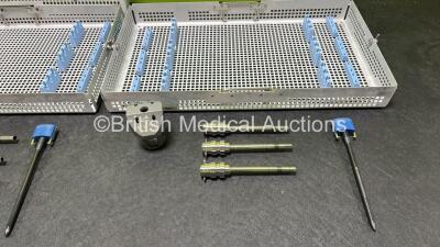 2 x da Vinci Surgical System Trays (Incomplete and 1 x Missing Lid - See Photos) - 2