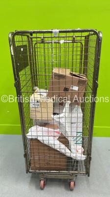 Job Lot of Consumables Including Molnlycke Barrier Adhesive Aperture Drapes, Ambu aScope Single Use Flexible Endoscopes and Roche Cobas Uni Swab Sample Packets *Cage Not Included*