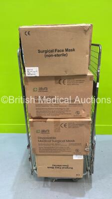 Large Quantity of Surgical Face Masks *Cage Not Included*