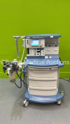 Drager Fabius GS Premium Anaesthesia Machine Version 3.37a - Total Running Hours 27778 Total Ventilator Hours 4282 with Bellows, Absorber and Hoses *Mfd 2020* (Powers Up) *S/N ASNB0199*