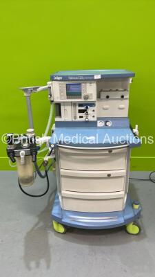 Drager Fabius GS Premium Anaesthesia Machine Version 3.11 - Total Running Hours 107902 Total Ventilator Hours 8761 with Bellows, Absorber and Hoses *Mfd 2007 * (Powers Up) *S/N ARYM-0035 *