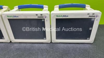 3 x Welch Allyn ProPaq CS Patient Monitors - 3