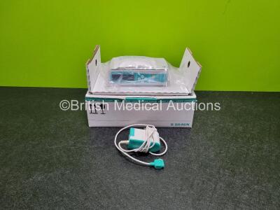 B.Braun Infusomat Space Infusion Pump *Mfd - 2019* (Like New In Box) with Power Supply *Power Supply Untested*