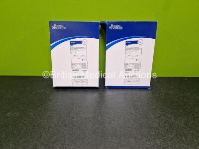 2 x Boxes of 5 x Boston Scientific Stainless Steel Guidewires Ref M001201081 *Exp 02 - 2025*