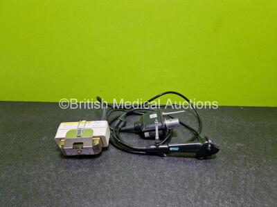 Pentax EB-1970UK Video Ultrasound Bronchoscope - Engineer's Report : Optical System - No Fault Found, Angulation - No Fault Found, Insertion Tube - No Fault Found, Light Transmission - Tube Badly Kinked, Channels - No Fault Found, Leak Check - No Fault Fo