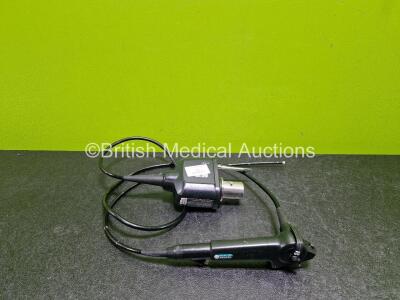 Pentax EB-1970K Video Bronchoscope - Engineer's Report : Optical System - No Fault Found, Angulation - No Fault Found, Insertion Tube - No Fault Found, Light Transmission - No Fault Found, Channels - No Fault Found, Leak Check - No Fault Found *SN G120497