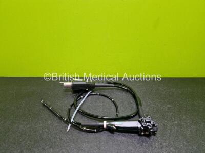 Pentax EG 2990i Video Gastroscope - Engineer's Report : Optical System - Unable to Check, Angulation - No Fault Found, Insertion Tube - Strained, Light Transmission - No Fault Found, Channels - No Fault Found, Leak Check - No Fault Found *SN A115300*