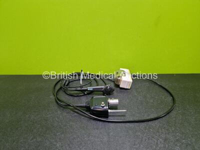 Pentax EB-1970UK Video Ultrasound Bronchoscope - Engineer's Report : Optical System - No Fault Found, Angulation - No Fault Found, Insertion Tube - Indents, Light Transmission - No Fault Found, Channels - No Fault Found, Leak Check - No Fault Found *SN A1