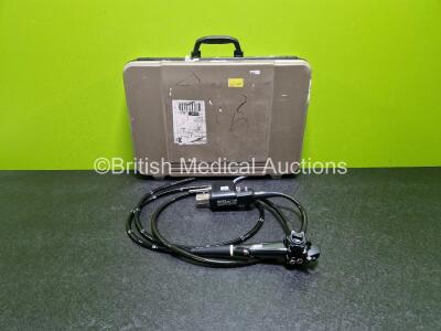 Pentax EC38-i10NL Video Colonoscope in Case - Engineer's Report : Optical System - Unable to Check, Angulation - No Fault Found, Insertion Tube - No Fault Found, Light Transmission - No Fault Found, Channels - No Fault Found, Leak Check - No Fault Found *