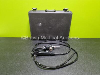 Olympus CF-Q260DL Video Colonoscope in Case - Engineer's Report : Optical System - No Fault Found, Angulation - No Fault Found, Insertion Tube - No Fault Found, Light Transmission - No Fault Found, Channels - No Fault Found, Leak Check - No Fault Found *S