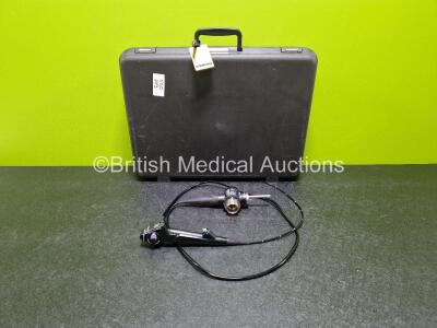 Olympus BF-P260F Video Bronchoscope in Case - Engineer's Report : Optical System - No Fault Found, Angulation - No Fault Found, Insertion Tube - No Fault Found, Light Transmission - No Fault Found, Channels - No Fault Found, Leak Check - No Fault Found *S