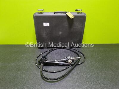 Olympus PCF-P240AL Video Colonoscope in Case - Engineer's Report : Optical System - No Fault Found, Angulation - No Fault Found, Insertion Tube - No Fault Found, Light Transmission - No Fault Found, Channels - No Fault Found, Leak Check - No Fault Found *