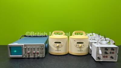 Mixed Lot Including 3 x APC Medical Model 4170 Bedside Monitors, 2 x Medela Symphony Suction Pumps (Both Power Up) and 1 x Tektronix 2235 100Mhz Oscilloscope (Powers Up) *SN 1083 / 1087 / 1084 / 1560705 / 1560693 / NA*