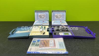 Mixed Lot including 2 x PFX2 Pelvic Floor Exerciser in Cases, 1 x Bourne Perineometer in Case and 1 x NeuroTrac 5 Neuromuscular Stimulator in Case