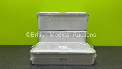 3 x Surgical Instruments Trays