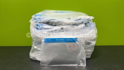 Large Quantity of Face Shield Anti-Splash Protection *All Expired*