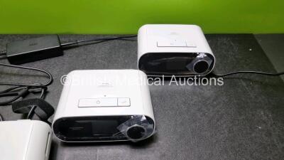 5 x Philips Respironics Dreamstation BiPAP ST30 GB Auto CPAPS (Like New In Box) with 5 x Philips Respironics Ref PR15 Tubing *Stock Photo* - 3