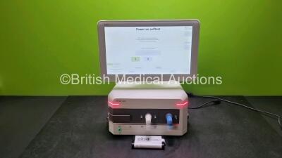 Lowenstein Medical elisa 600 Ventilator Software Version 1.11.0 (Like New In Box) with 1 x Elisa Ref 0691000 Mobile Stand *Stock Photo*