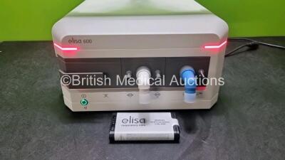 Lowenstein Medical elisa 600 Ventilator Software Version 1.11.0 (Like New In Box) with 1 x Elisa Ref 0691000 Mobile Stand *Stock Photo* - 2