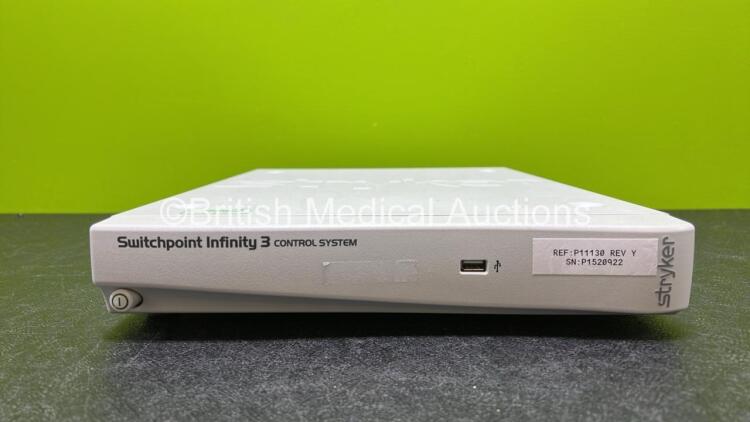 Stryker Switchpoint Infinity 3 Control System Ref P11130 Rev.Y (Powers ...
